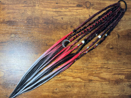 Endora Dread Ponytail Custom Set Dreadlocks Synthetic Dread Set