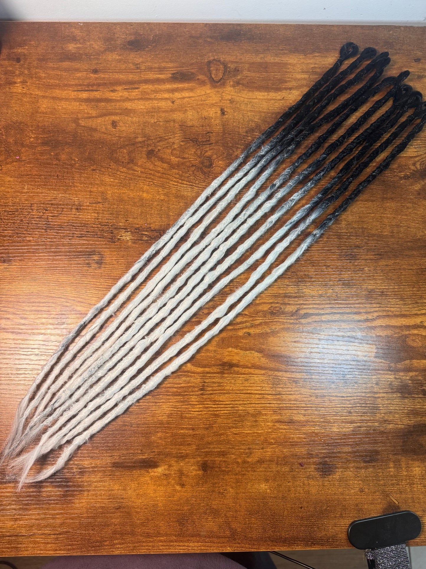 Monochrome Single Ended Dreadlocks