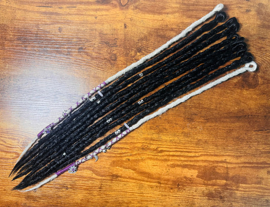 Dark Moon Single Ended Dreadlocks