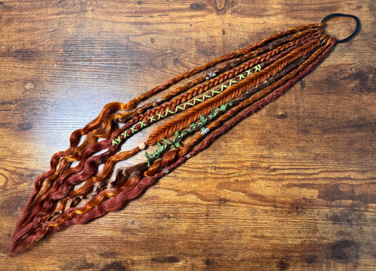 Sol Dread Ponytail Custom Set Dreadlocks Synthetic Dread Set