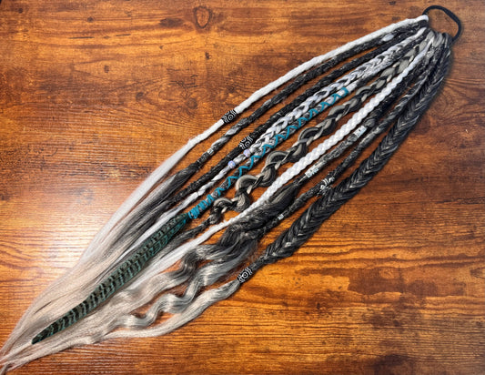 Nimbus Dread Ponytail Custom Set Dreadlocks Synthetic Dread Set