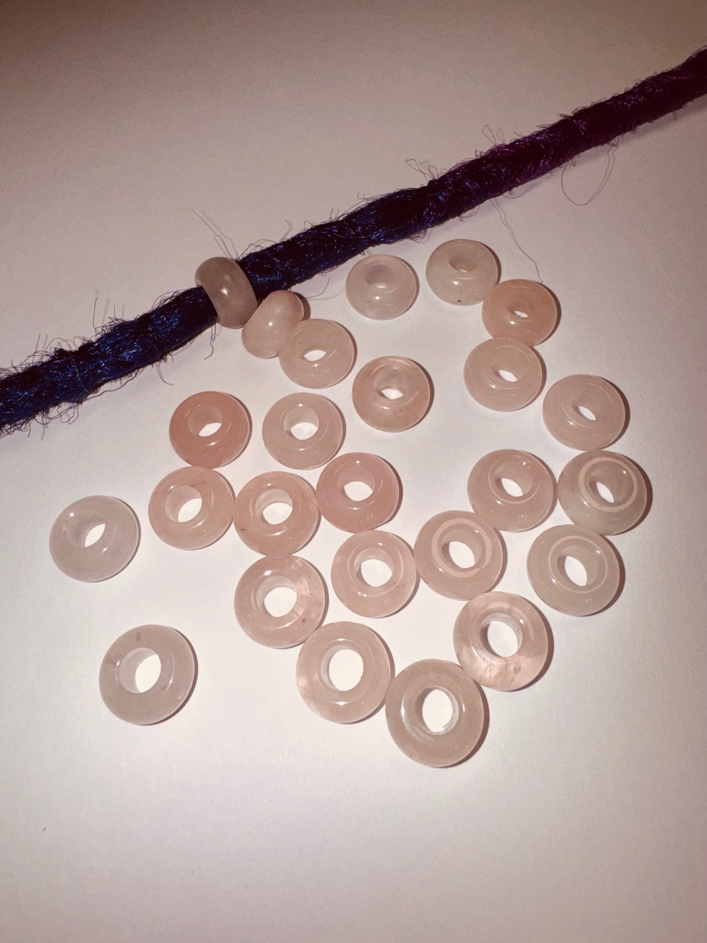Natural Rose Quartz Beads
