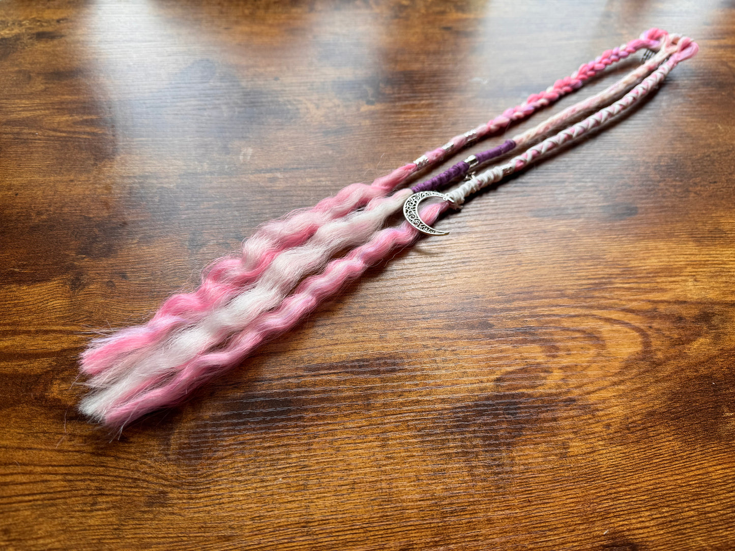 Clip in Dreads - Braids -Sorrel