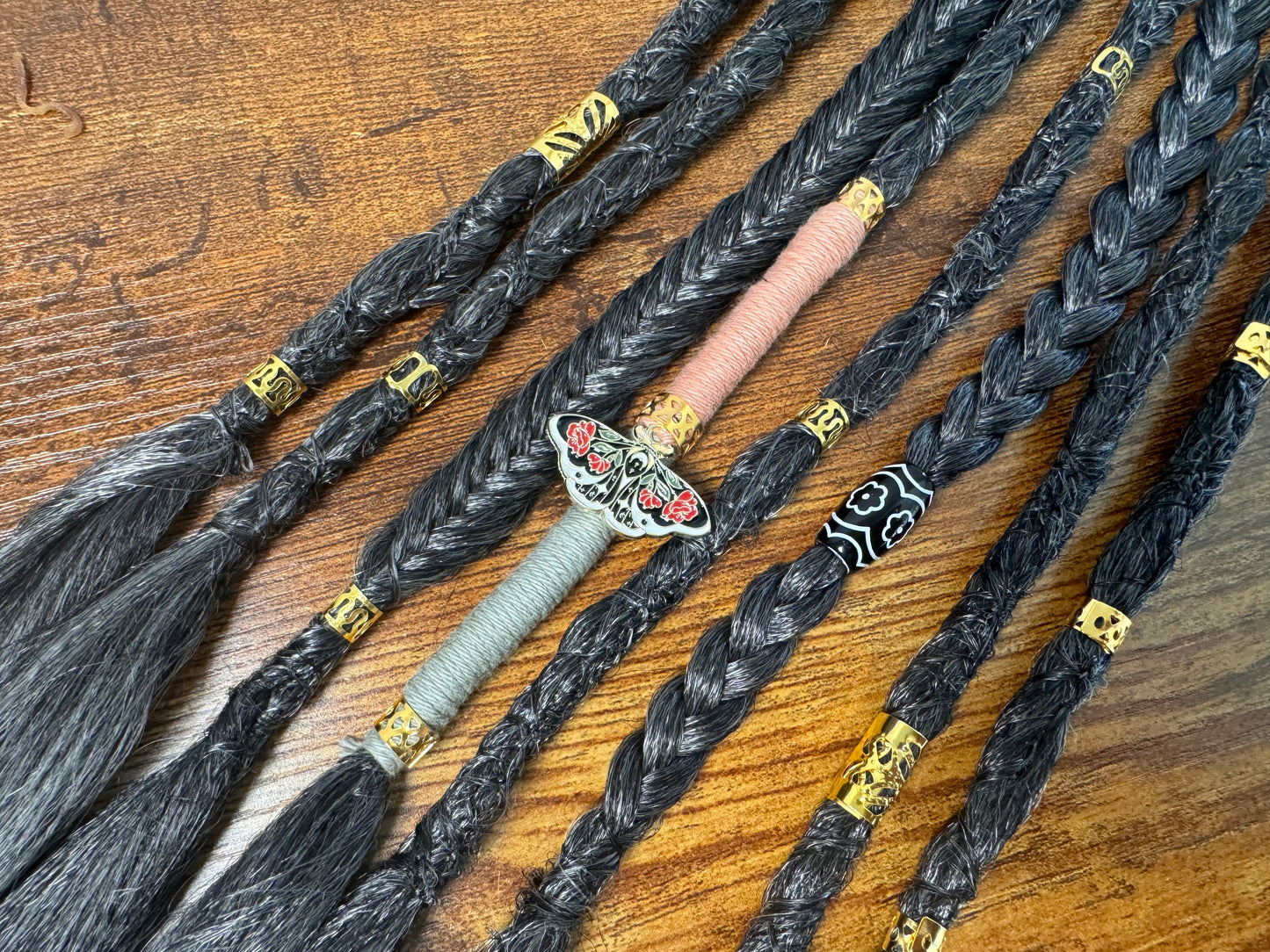 Shadow Dread Ponytail Custom Set Dreadlocks Synthetic Dread Set