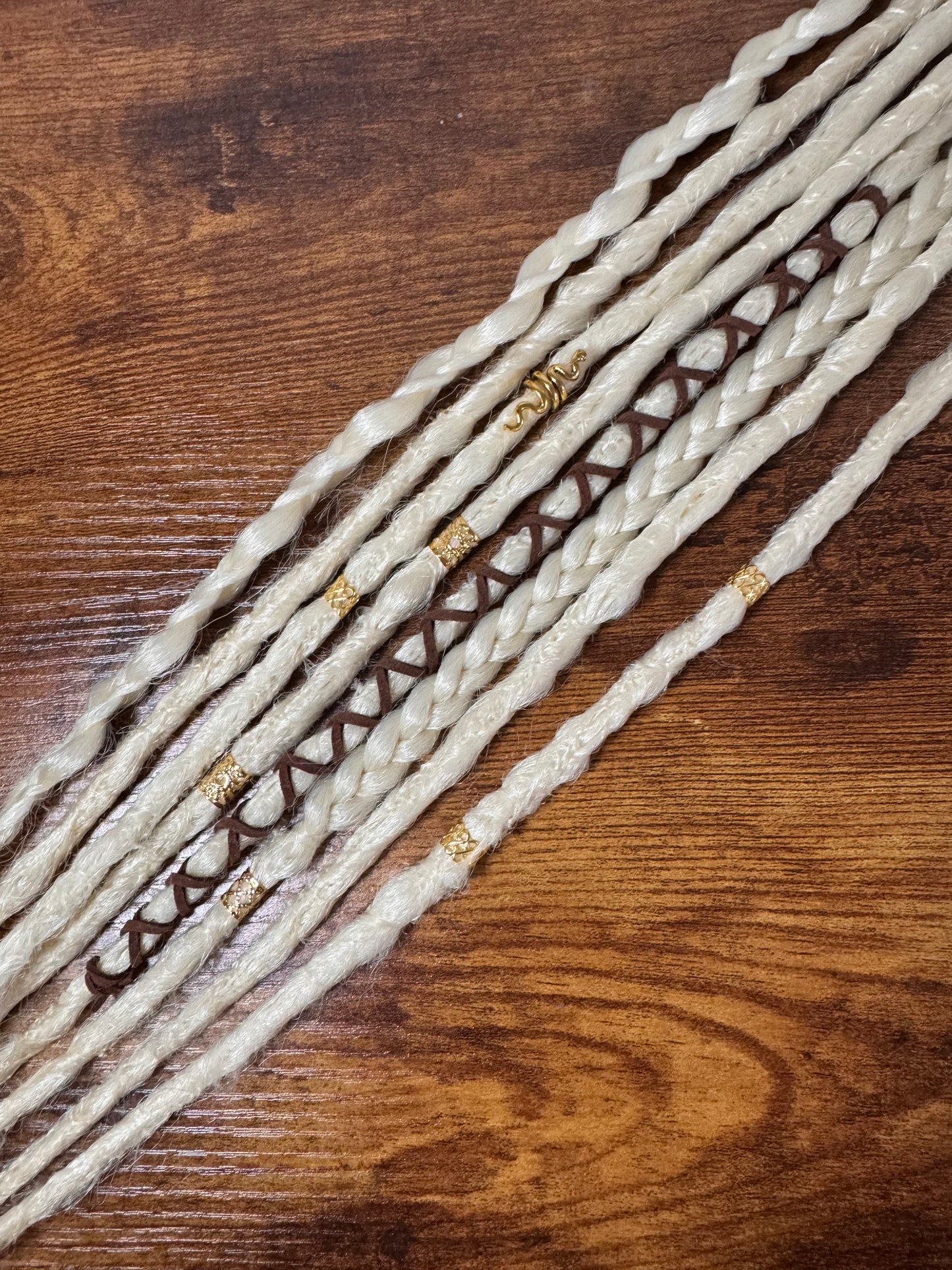 Gracie -  Elastic Dread Ponytail Custom Set Dreadlocks Synthetic Dread Set