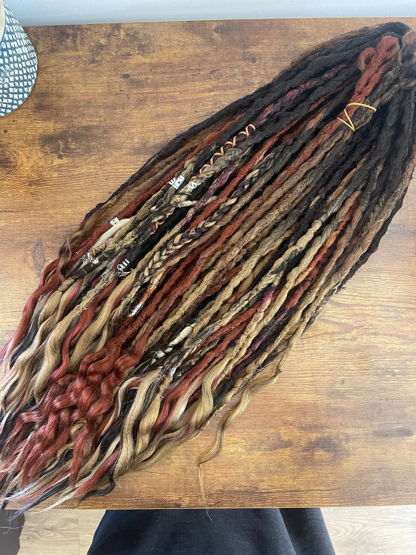 Create Your Own Custom Set Synthetic Double Ended Dreadlocks Synthetic Dread Set Dreadlocks