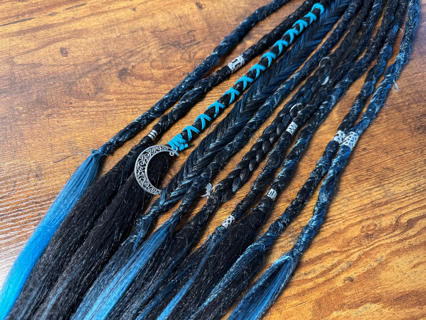 Ravenna Dread Ponytail Custom Set Dreadlocks Synthetic Dread Set