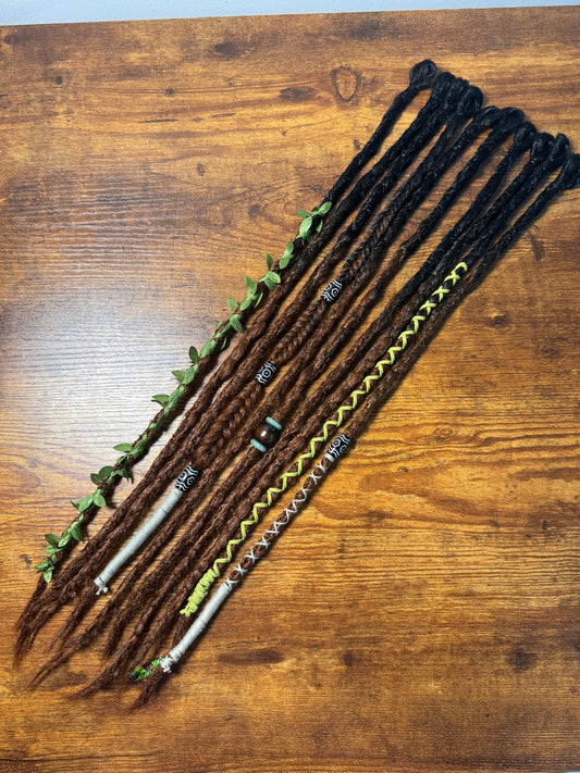 Hazel Single Ended Dreadlocks