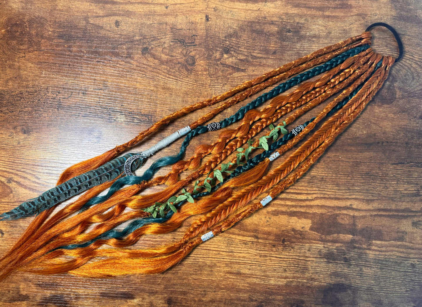 Isolde Elastic Dread Ponytail Custom Set Dreadlocks Synthetic Dread Set