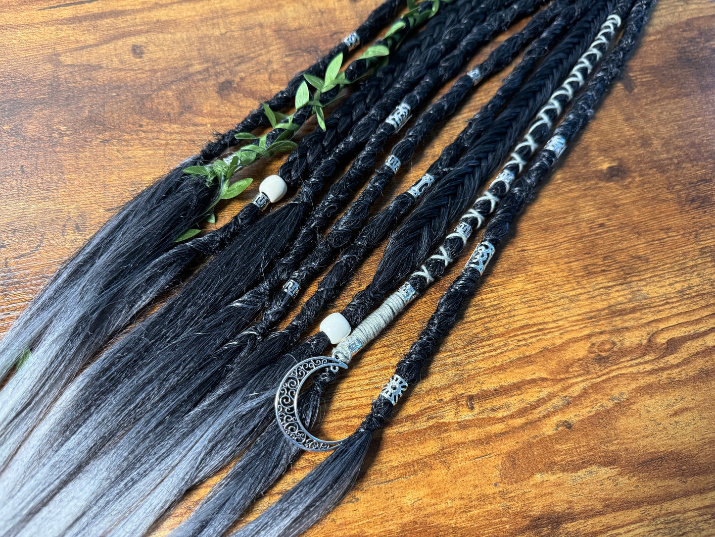 Bellatrix Dread Ponytail Custom Set Dreadlocks Synthetic Dread Set