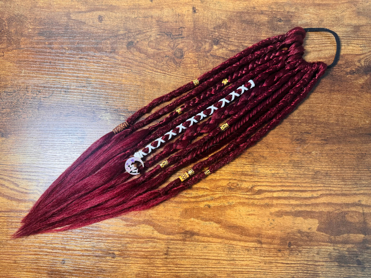 Pyro Dread Ponytail Custom Set Dreadlocks Synthetic Dread Set