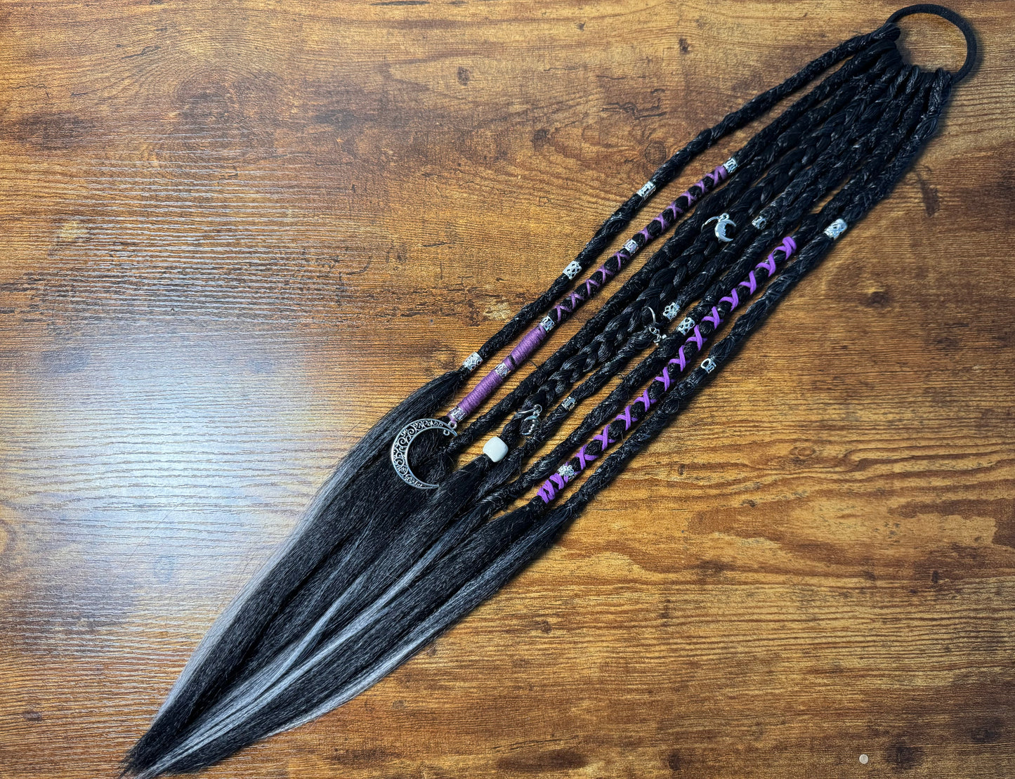 Aggie Dread Ponytail Custom Set Dreadlocks Synthetic Dread Set