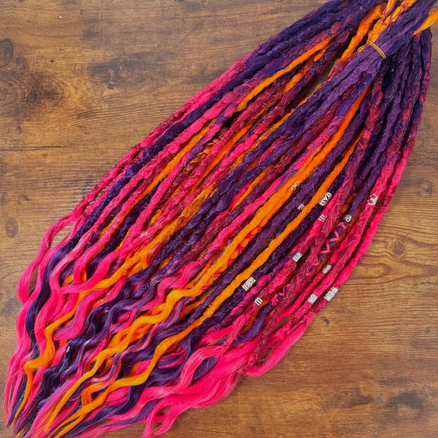 Create Your Own Custom Set Synthetic Double Ended Dreadlocks Synthetic Dread Set Dreadlocks