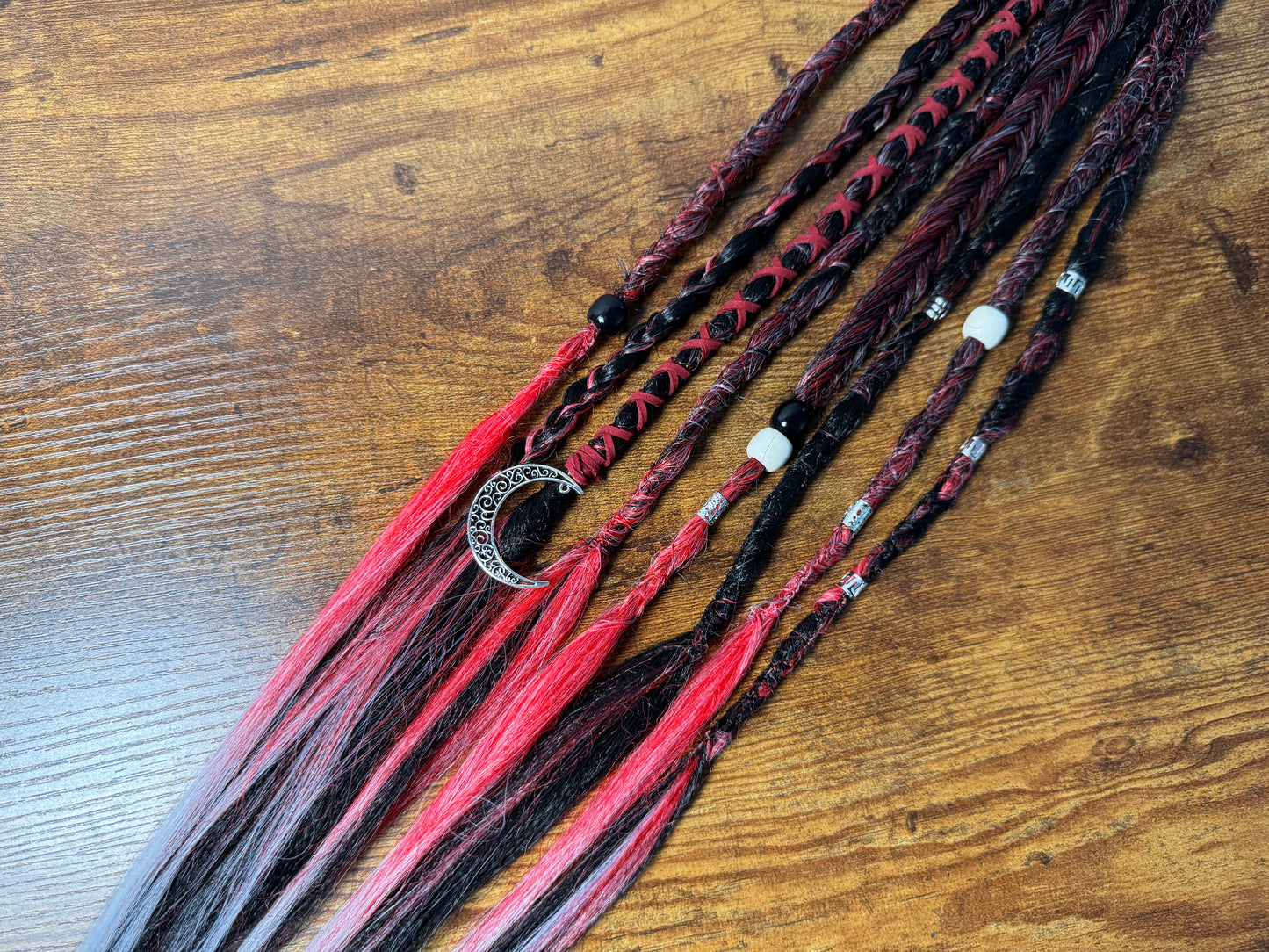 Endora Dread Ponytail Custom Set Dreadlocks Synthetic Dread Set