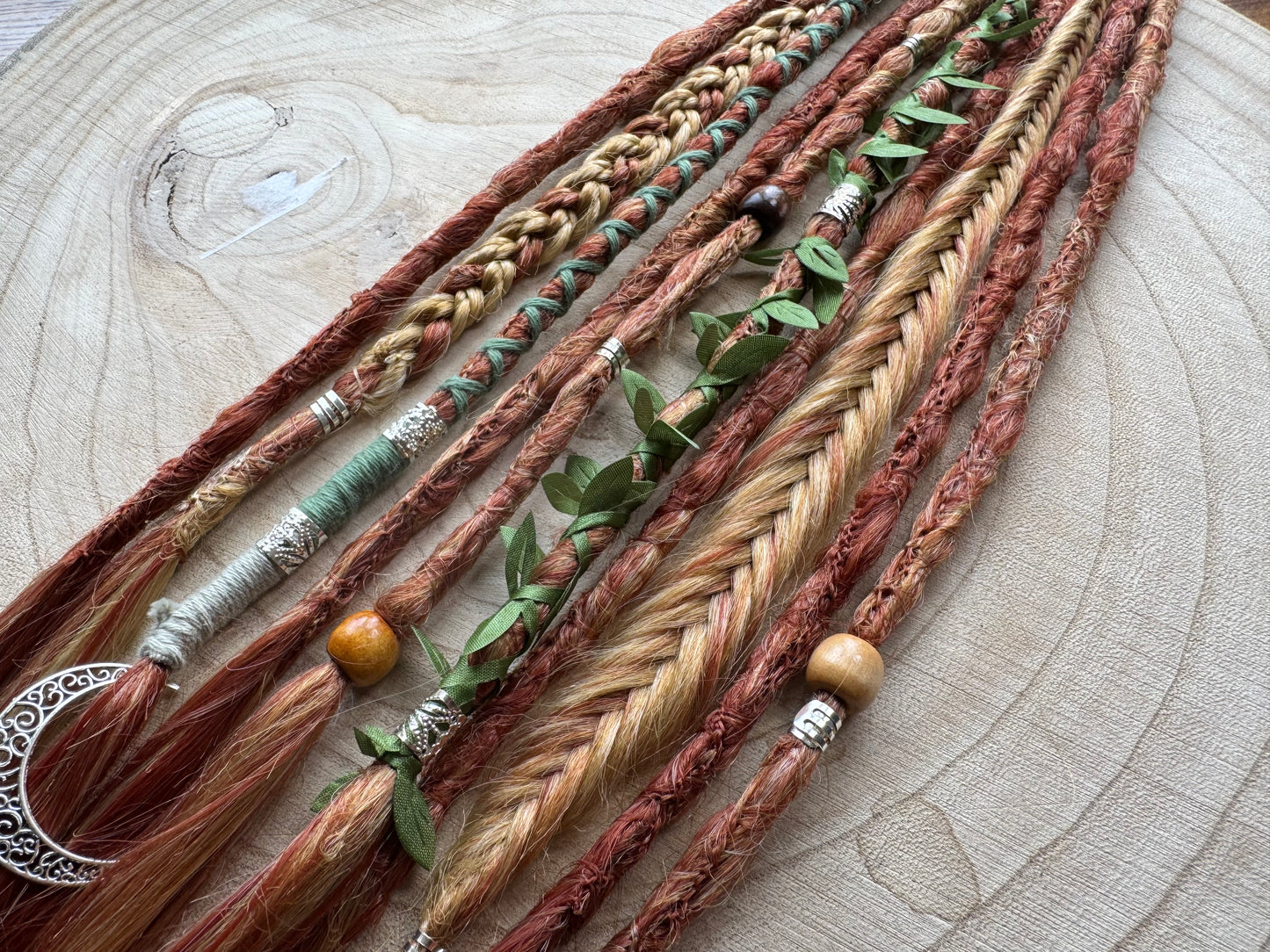 Agatha Dread Ponytail Custom Set Dreadlocks Synthetic Dread Set