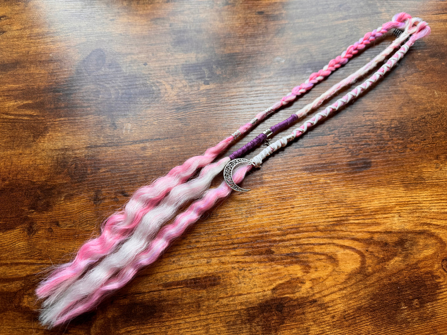 Clip in Dreads - Braids -Sorrel