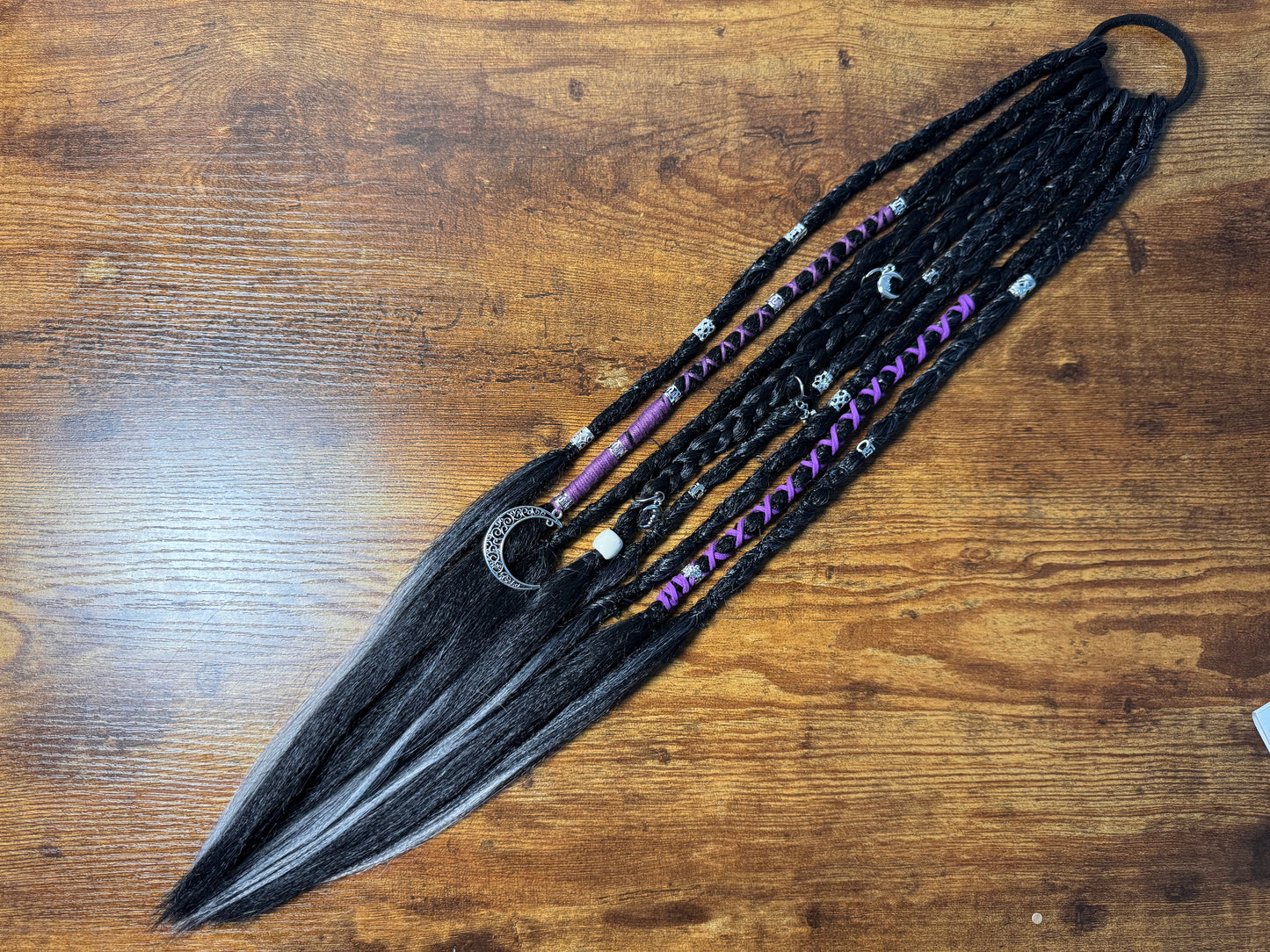 Aggie Dread Ponytail Custom Set Dreadlocks Synthetic Dread Set