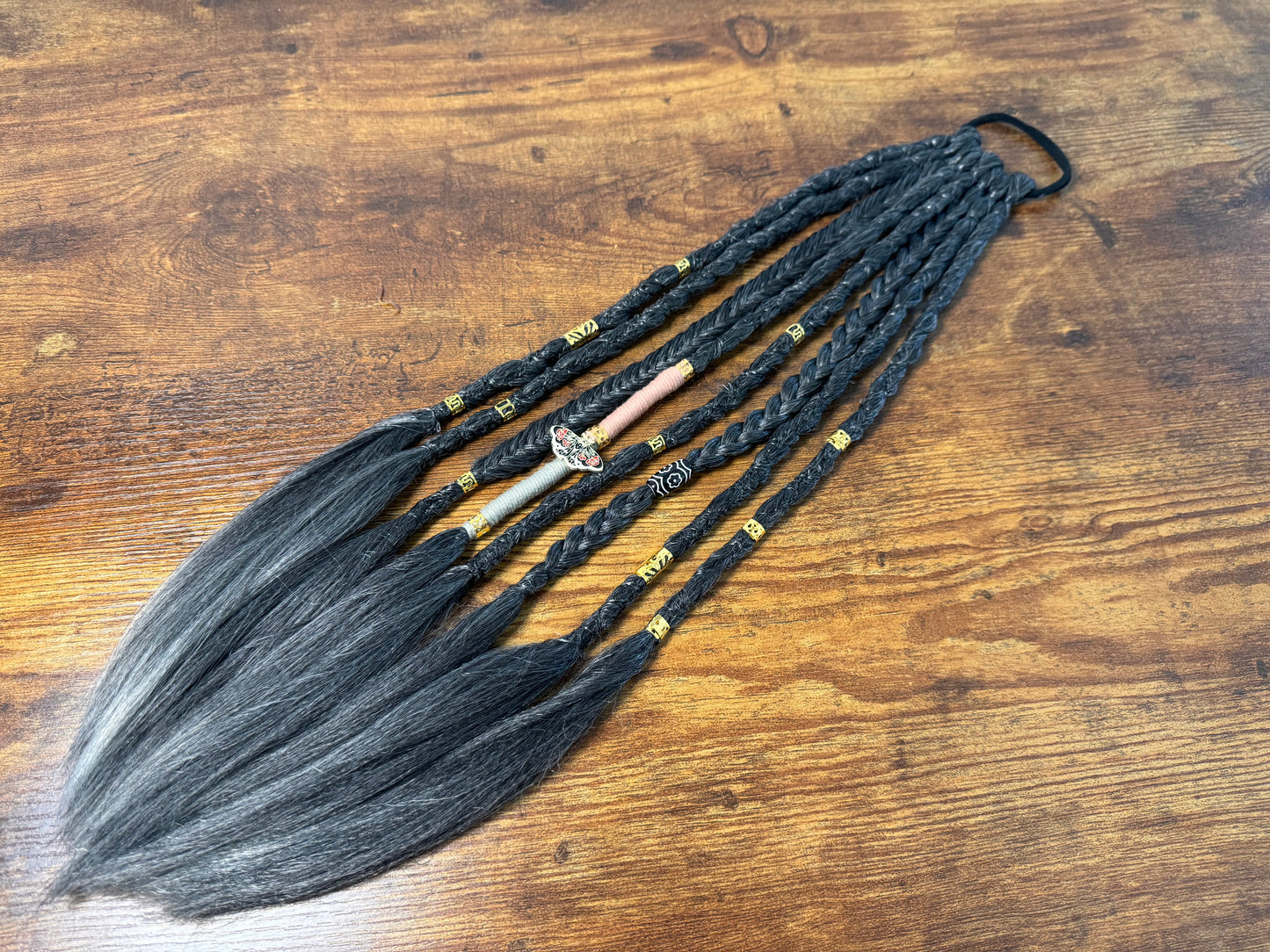 Shadow Dread Ponytail Custom Set Dreadlocks Synthetic Dread Set