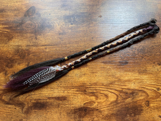 Clip in Dreads - Braids - Sage