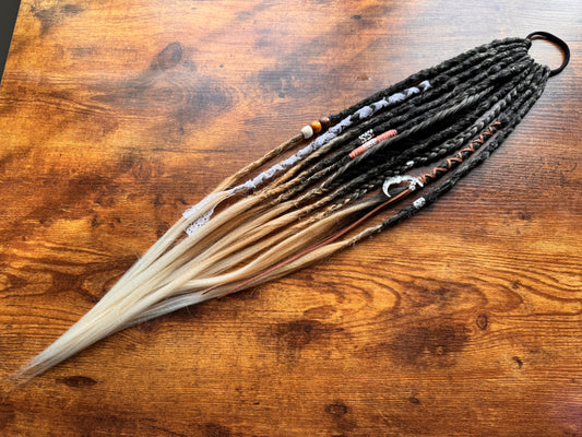 Seleneva Dread Ponytail Custom Set Dreadlocks Synthetic Dread Set