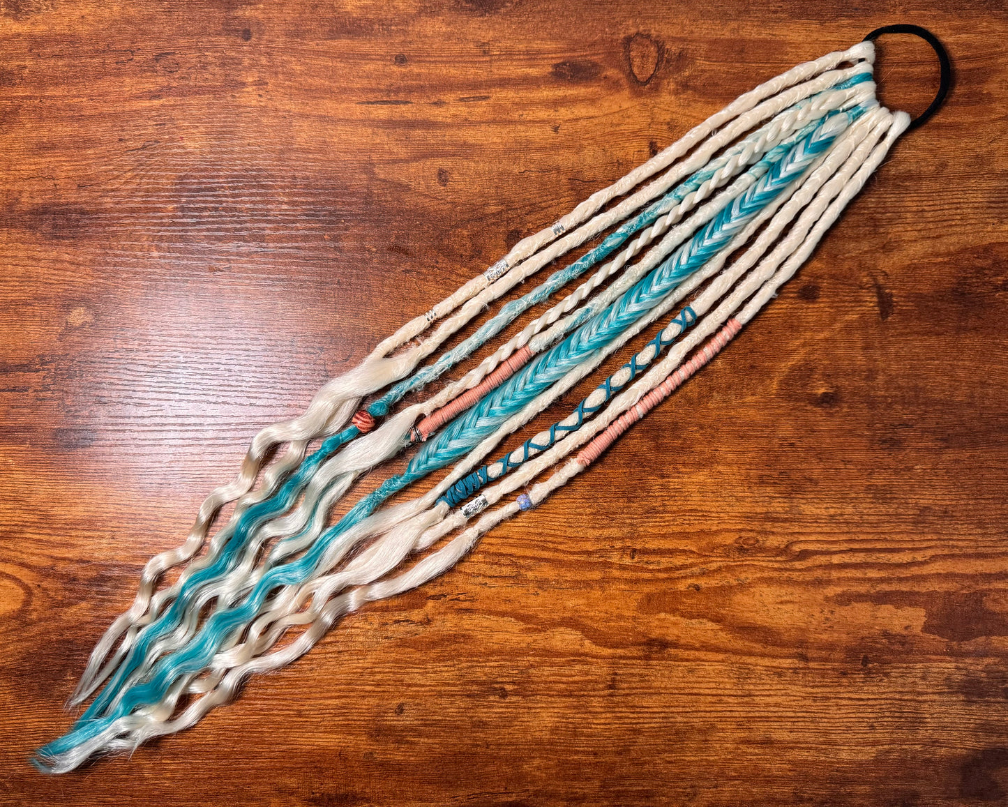 Yemaya Dread Ponytail Custom Set Dreadlocks Synthetic Dread Set
