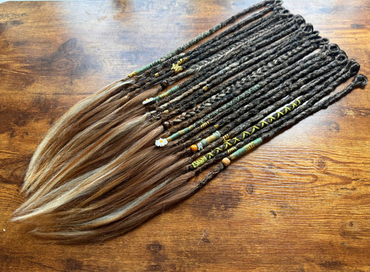 Gaia Partial Set Single Ended Dreadlocks