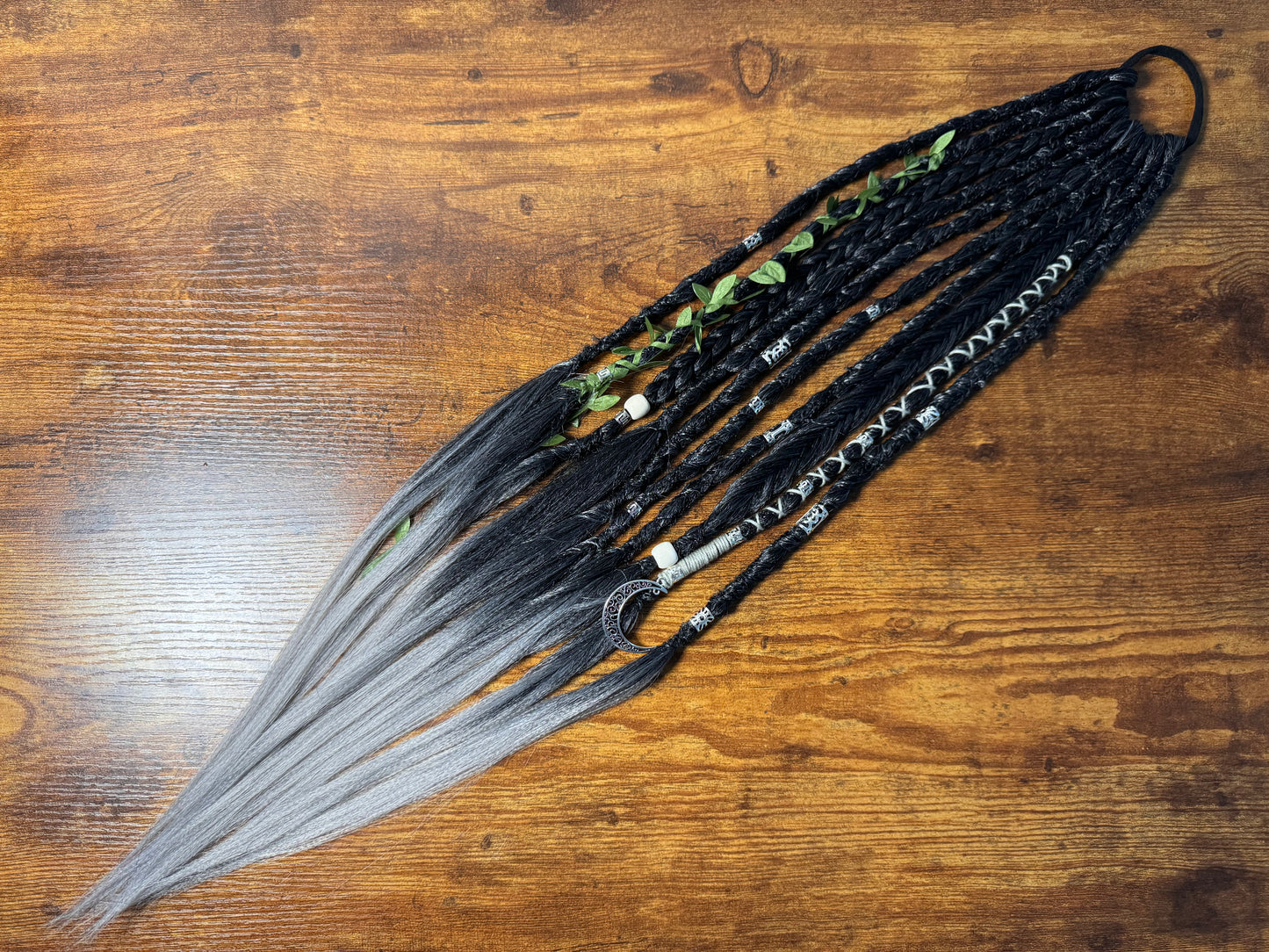 Bellatrix Dread Ponytail Custom Set Dreadlocks Synthetic Dread Set