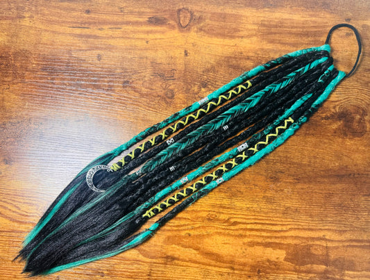 Eden Dread Ponytail Custom Set Dreadlocks Synthetic Dread Set