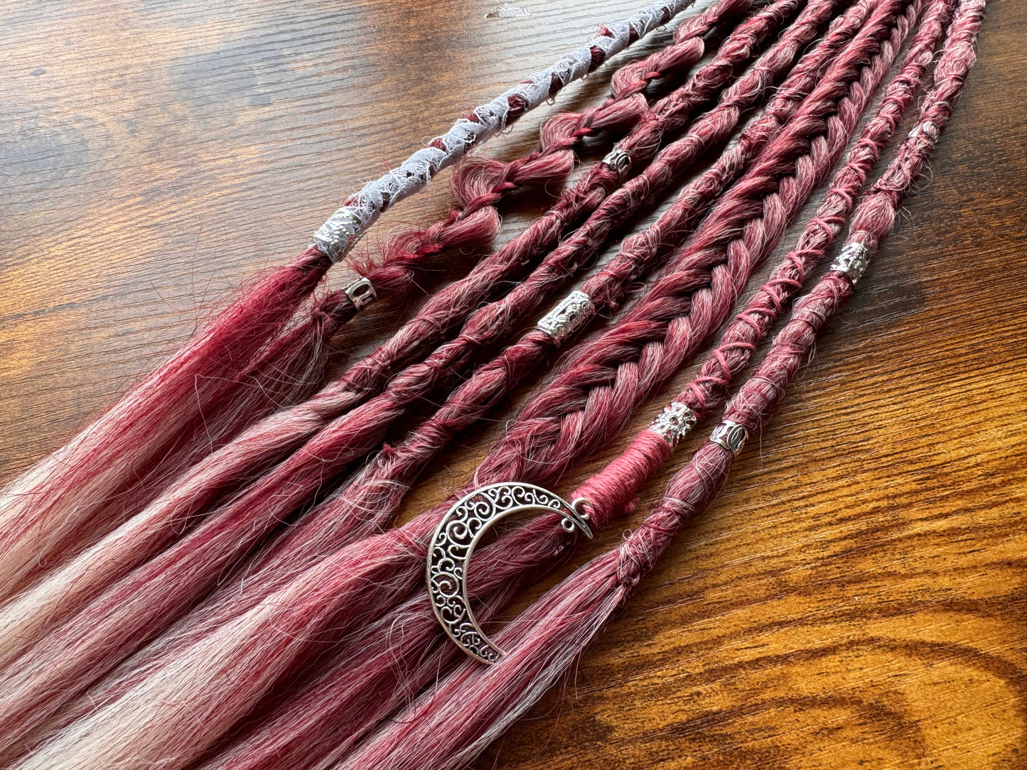 Isyra Dread Ponytail Custom Set Dreadlocks Synthetic Dread Set