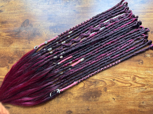 Cinder Partial Set Single Ended Dreadlocks