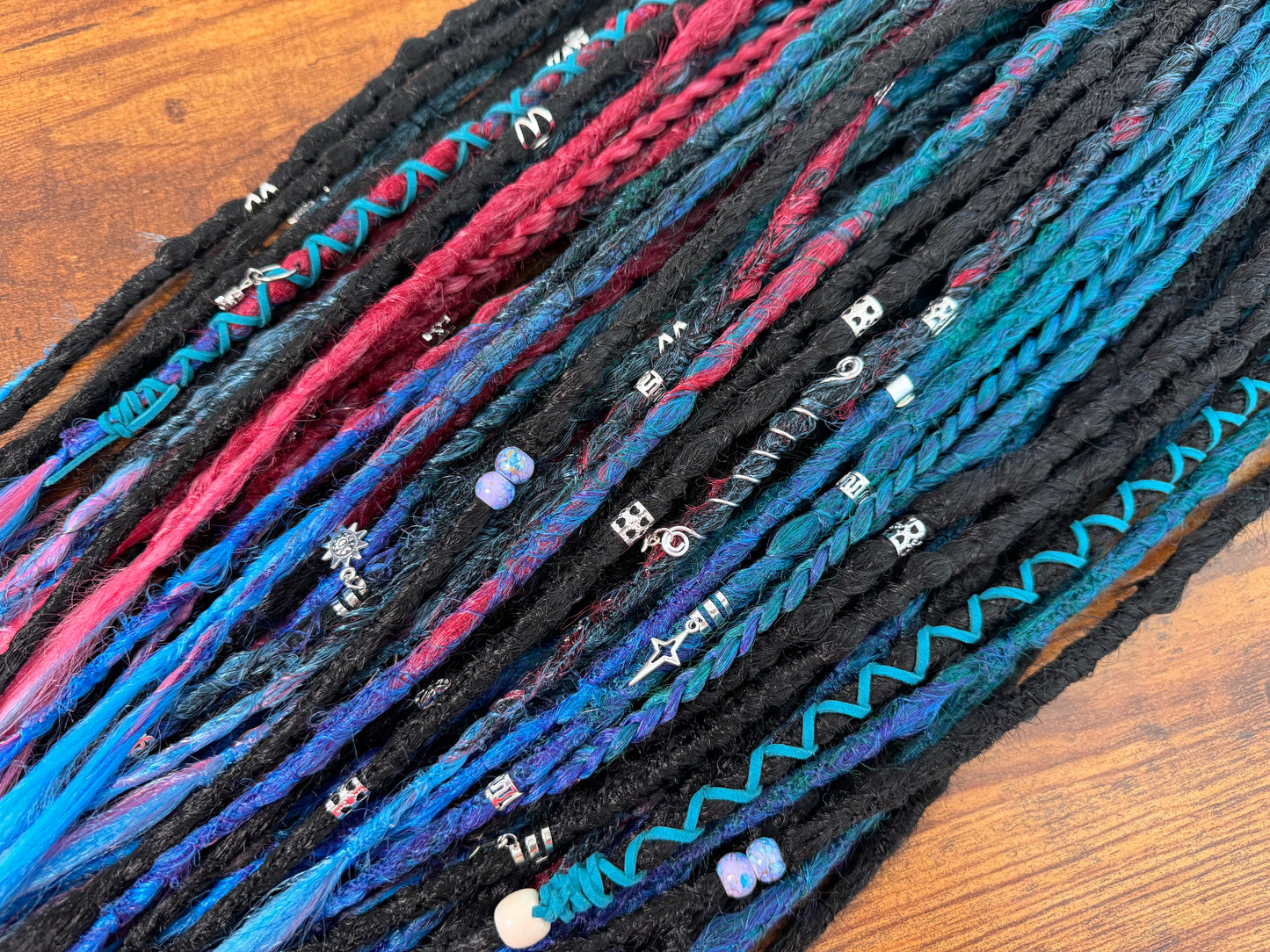 Create Your Own Custom Set Synthetic Double Ended Dreadlocks Synthetic Dread Set Dreadlocks