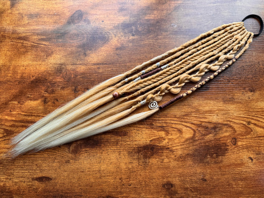 Maeve Dread Ponytail Custom Set Dreadlocks Synthetic Dread Set