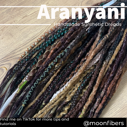 Aranyani - Double ended braids and dreadlock mix