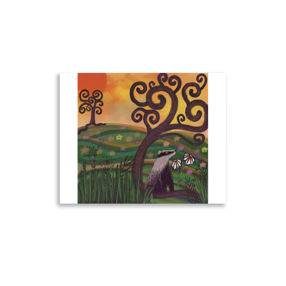 Tenacity - Badger Print