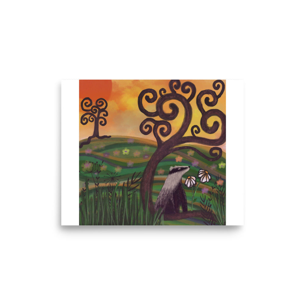 Tenacity - Badger Print